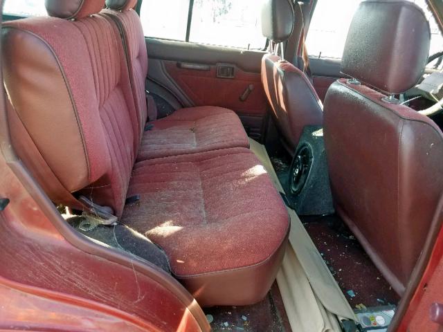 JN8HD17Y0MW041132 - 1991 NISSAN PATHFINDER MAROON photo 6