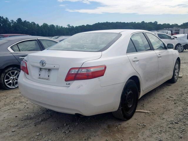 4T1BE46K89U915058 - 2009 TOYOTA CAMRY BASE WHITE photo 4