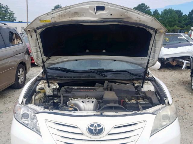 4T1BE46K89U915058 - 2009 TOYOTA CAMRY BASE WHITE photo 7