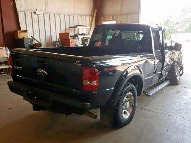 1FTYR14E09PA68937 - 2009 FORD RANGER SUP BLACK photo 4