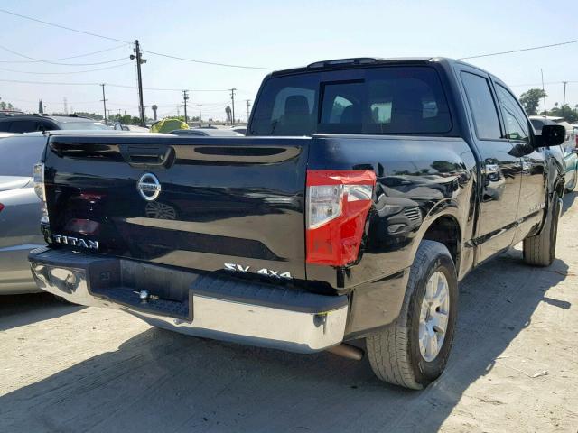 1N6AA1EJ9JN500619 - 2018 NISSAN TITAN S BLACK photo 4