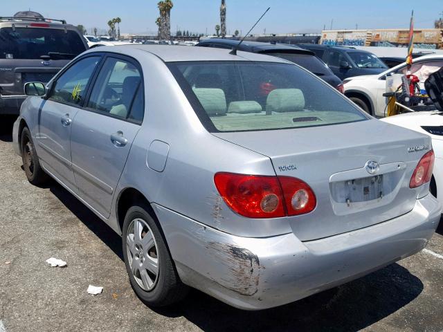 1NXBR32E98Z996925 - 2008 TOYOTA COROLLA CE SILVER photo 3