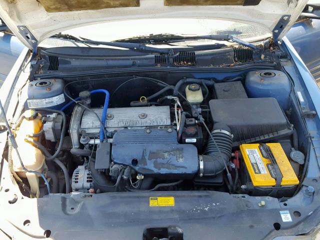 1G2NE52T9XC547373 - 1999 PONTIAC GRAND AM S BLUE photo 7