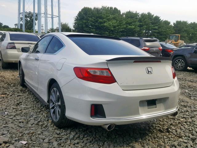 1HGCT2B87FA005929 - 2015 HONDA ACCORD EXL WHITE photo 3