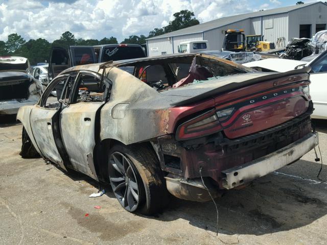 2C3CDXBG1JH207129 - 2018 DODGE CHARGER SX BURN photo 3