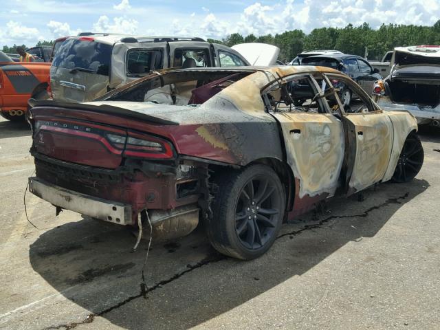 2C3CDXBG1JH207129 - 2018 DODGE CHARGER SX BURN photo 4