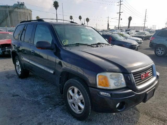 1GKDS13SX52174723 - 2005 GMC ENVOY BLACK photo 1