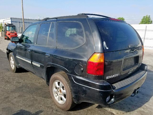 1GKDS13SX52174723 - 2005 GMC ENVOY BLACK photo 3