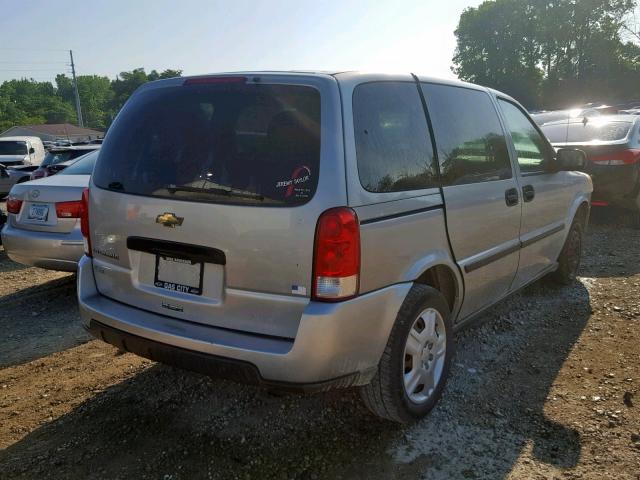 1GNDU23WX8D161324 - 2008 CHEVROLET UPLANDER L SILVER photo 4