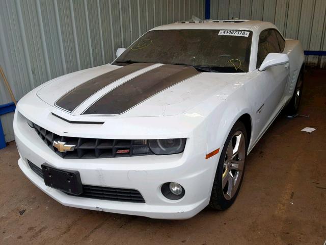 2G1FT1EW8B9108419 - 2011 CHEVROLET CAMARO 2SS WHITE photo 2