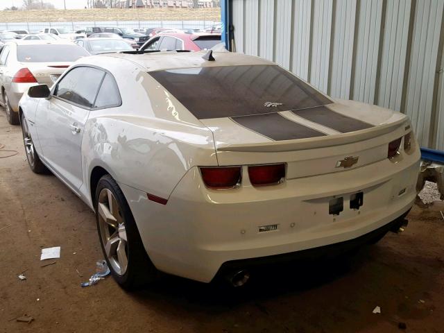 2G1FT1EW8B9108419 - 2011 CHEVROLET CAMARO 2SS WHITE photo 3