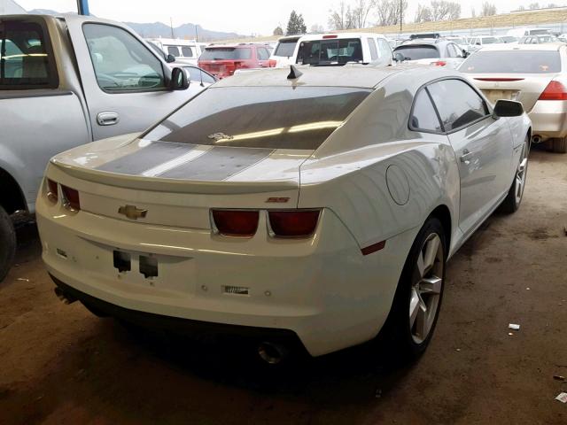 2G1FT1EW8B9108419 - 2011 CHEVROLET CAMARO 2SS WHITE photo 4