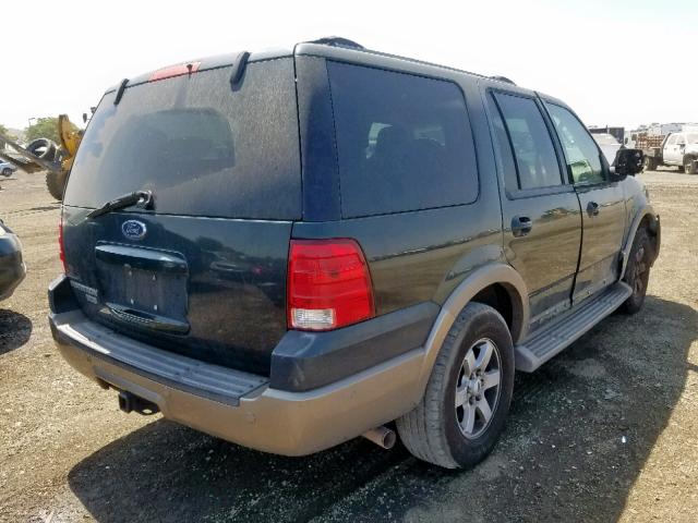 1FMFU17L04LA39630 - 2004 FORD EXPEDITION TEAL photo 4