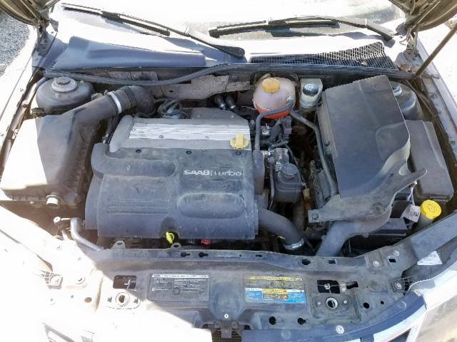 YS3FB59Y281127499 - 2008 SAAB 9-3 2.0T BLACK photo 7