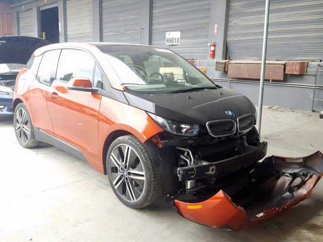 WBY1Z2C57EV285480 - 2014 BMW I3 BEV ORANGE photo 1