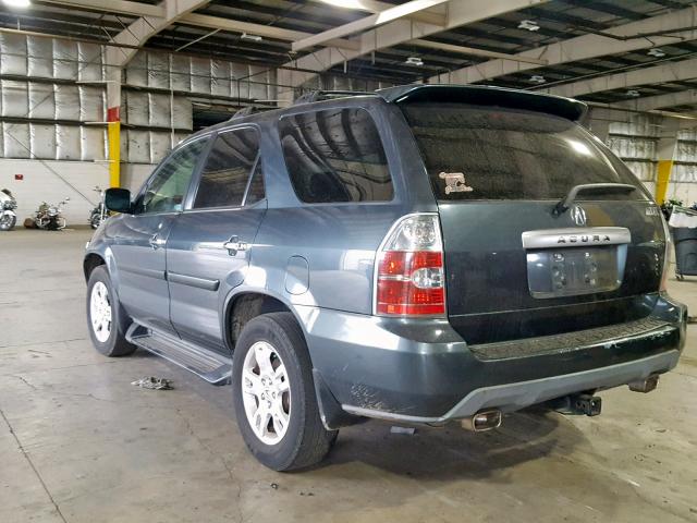 2HNYD18866H504235 - 2006 ACURA MDX TOURIN GRAY photo 3