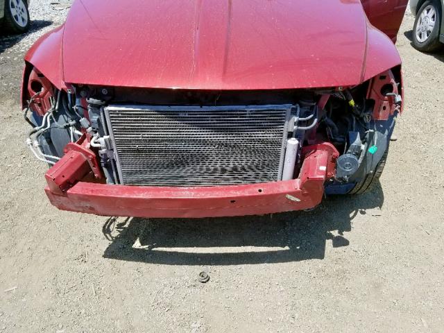 1B3CB4HA7AD602451 - 2010 DODGE CALIBER SX RED photo 9