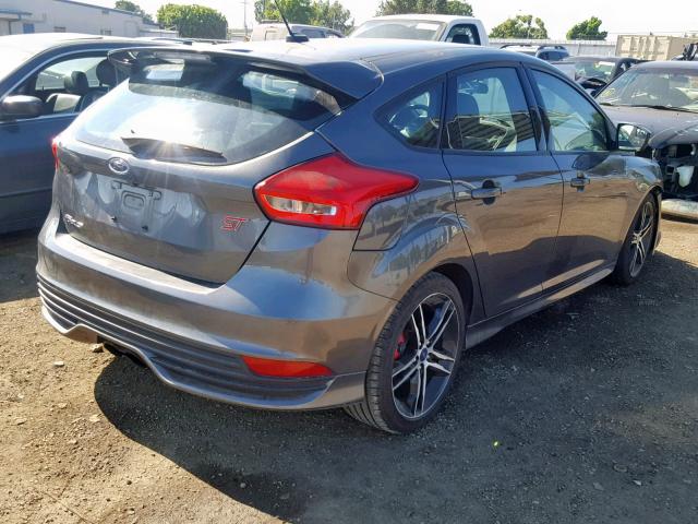 1FADP3L93JL304017 - 2018 FORD FOCUS ST GRAY photo 4