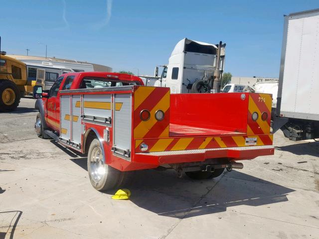 1FD0W5HT9CEA29641 - 2012 FORD F550 SUPER RED photo 3