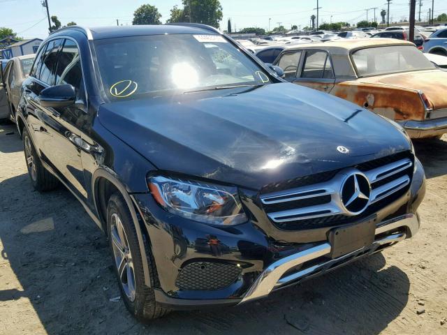 WDC0G4JB1JV029959 - 2018 MERCEDES-BENZ GLC 300 BLACK photo 1