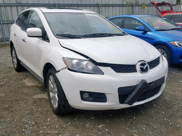 JM3ER29L670145484 - 2007 MAZDA CX-7 WHITE photo 1