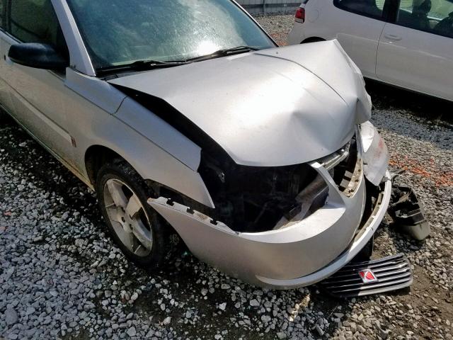 1G8AL58B06Z200762 - 2006 SATURN ION LEVEL SILVER photo 9