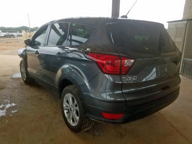 1FMCU0F70KUA50314 - 2019 FORD ESCAPE S GRAY photo 3