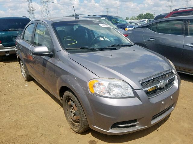 KL1TD5DE9BB202452 - 2011 CHEVROLET AVEO LS GRAY photo 1