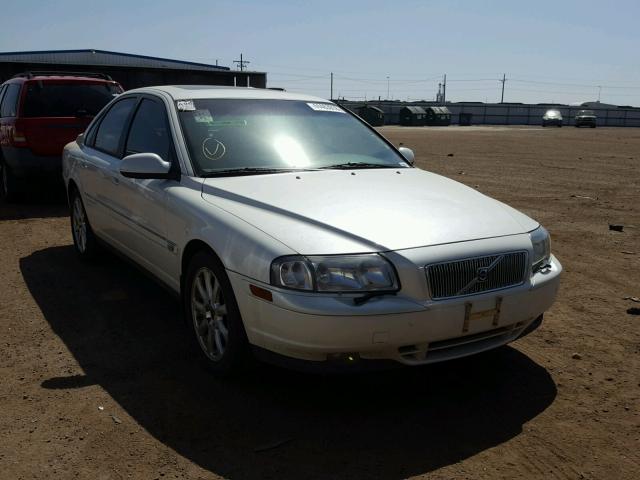 YV1TS91D621278258 - 2002 VOLVO S80 T6 TUR WHITE photo 1