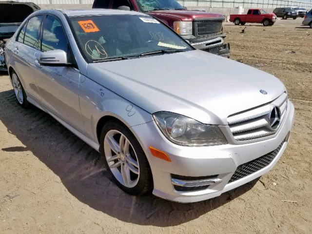 WDDGF4HB3DG016769 - 2013 MERCEDES-BENZ C 250 SILVER photo 1