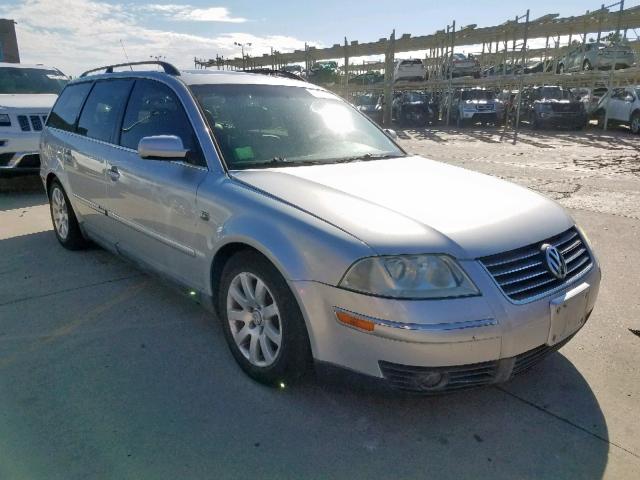 WVWVD63BX3E308648 - 2003 VOLKSWAGEN PASSAT GLS SILVER photo 1