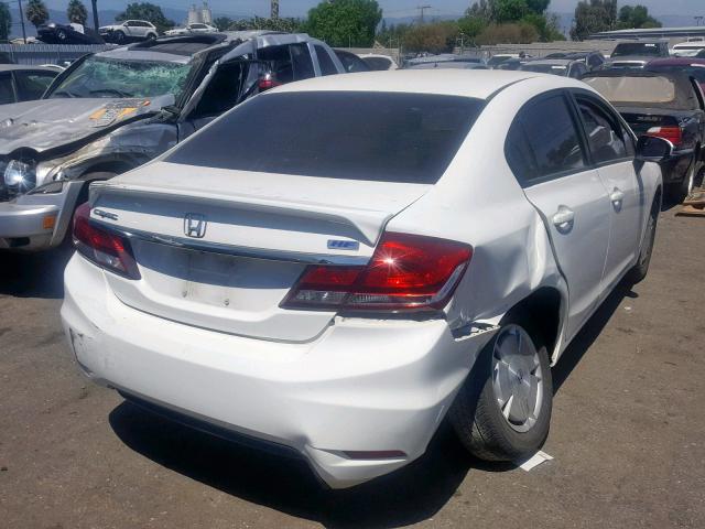 2HGFB2F67FH516096 - 2015 HONDA CIVIC HF WHITE photo 4