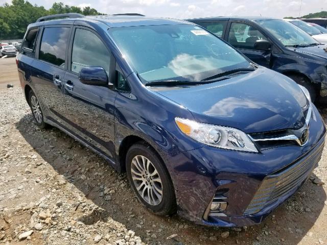 5TDYZ3DC3KS977888 - 2019 TOYOTA SIENNA LIM BLUE photo 1