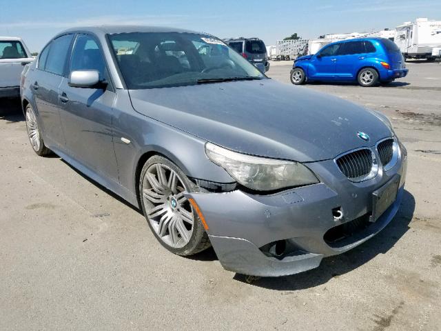 WBANW53538CT48343 - 2008 BMW 550 I GRAY photo 1