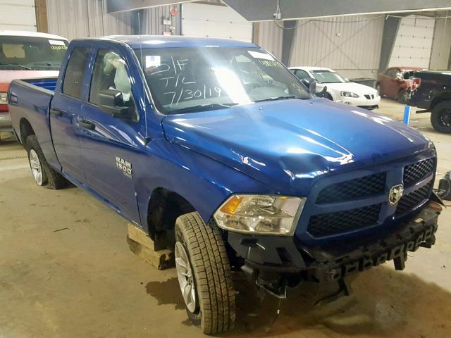 1C6RR7FG1KS518966 - 2019 RAM 1500 CLASS BLUE photo 1