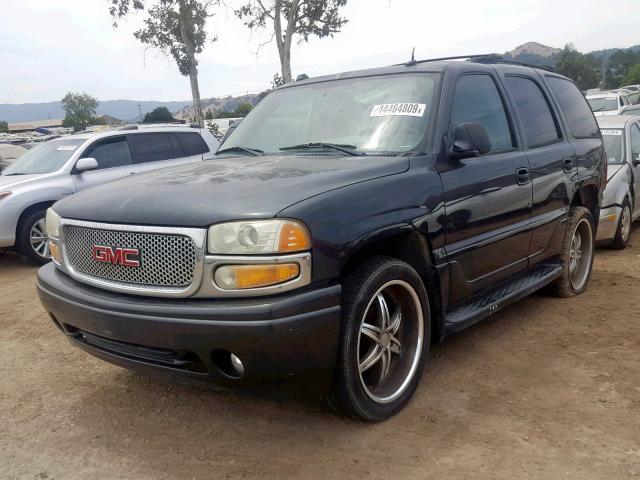 1GKEK63U34J142784 - 2004 GMC YUKON DENA BLACK photo 2