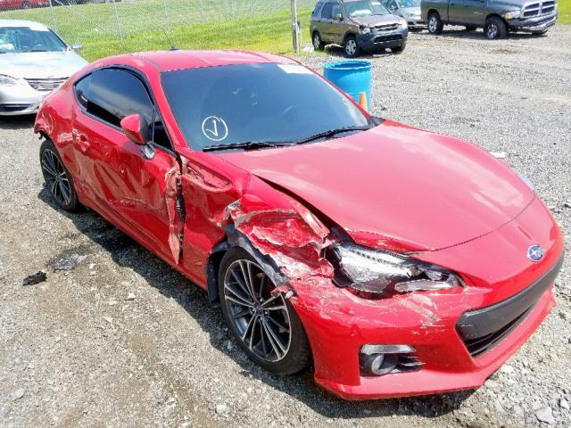 JF1ZCAC11D1600718 - 2013 SUBARU BRZ 2.0 LI RED photo 1