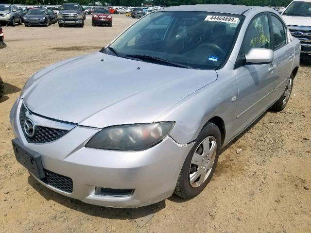 JM1BK12F771744242 - 2007 MAZDA 3 I GRAY photo 2