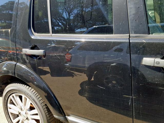 SALAK2D4XBA549931 - 2011 LAND ROVER LR4 HSE LU BLACK photo 9