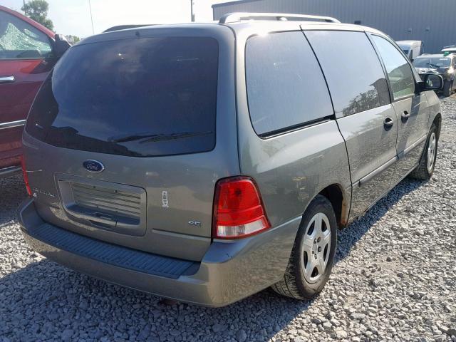 2FMZA51665BA38225 - 2005 FORD FREESTAR S GREEN photo 4