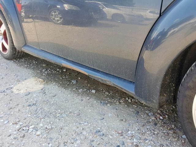 3VWCM31Y65M356414 - 2005 VOLKSWAGEN NEW BEETLE GRAY photo 10