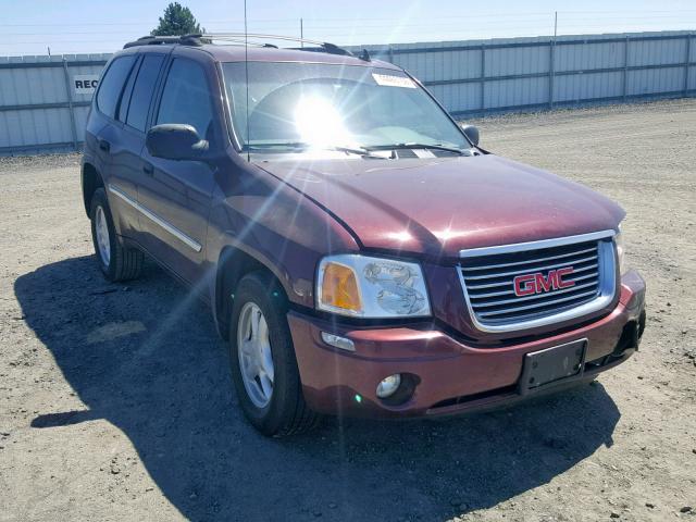 1GKDT13SX72154519 - 2007 GMC ENVOY MAROON photo 1