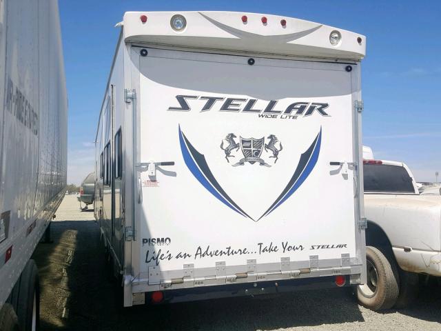 5LZBT2824ER042484 - 2014 STEL TRAILER WHITE photo 3