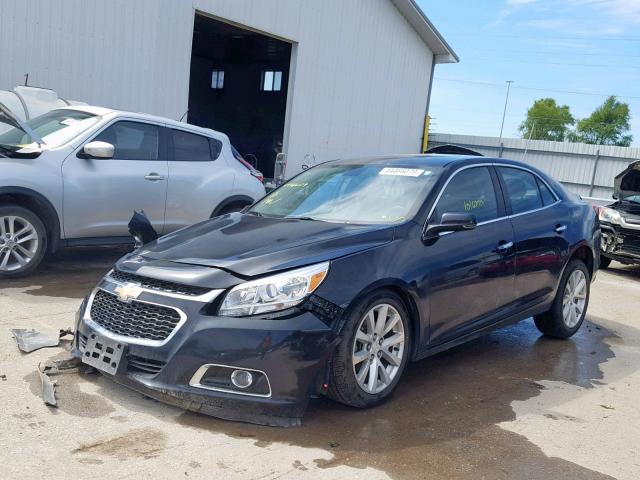 1G11H5SL3EF223924 - 2014 CHEVROLET MALIBU LTZ 黑色 照片 2