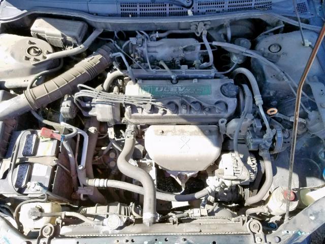 3HGCG66561G713997 - 2001 HONDA ACCORD LX GREEN photo 7