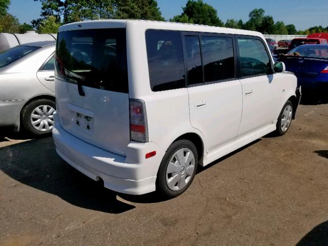 JTLKT324564100974 - 2006 TOYOTA SCION XB 白色 照片 4
