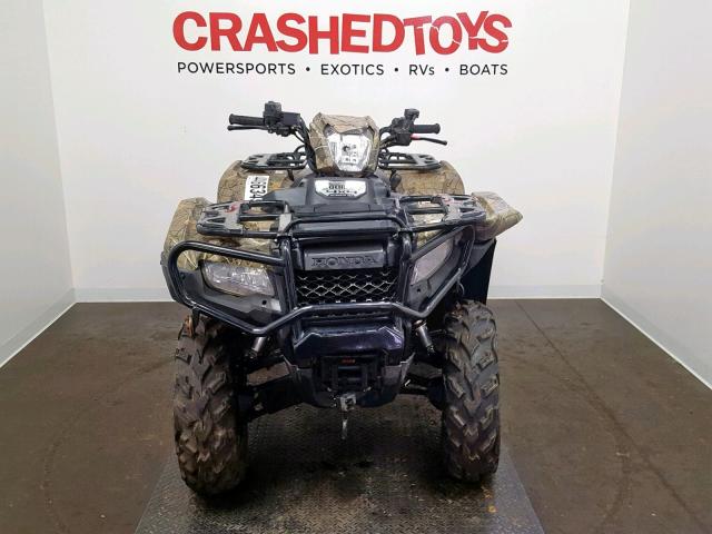 1HFTE52C1K4400119 - 2019 HONDA TRX500 FA GREEN photo 2