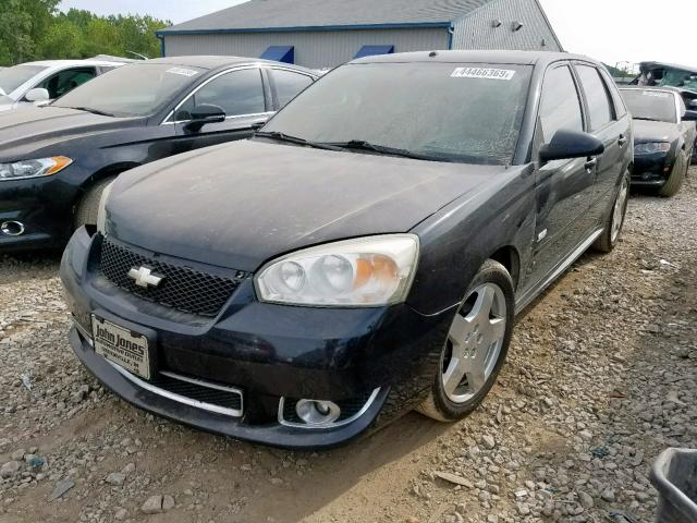 1G1ZW63156F137334 - 2006 CHEVROLET MALIBU MAX 黑色 照片 2