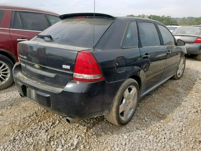 1G1ZW63156F137334 - 2006 CHEVROLET MALIBU MAX 黑色 照片 4