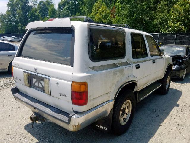 JT3VN39W4R0157645 - 1994 TOYOTA 4RUNNER VN WHITE photo 4